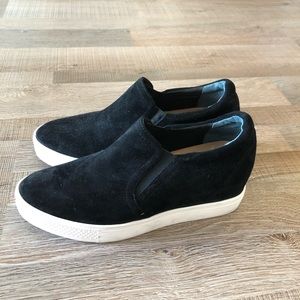 NEW CASLON Suede Wedge Sneakers size 6